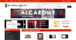 Desktop Screenshot of fabbricamagia.com